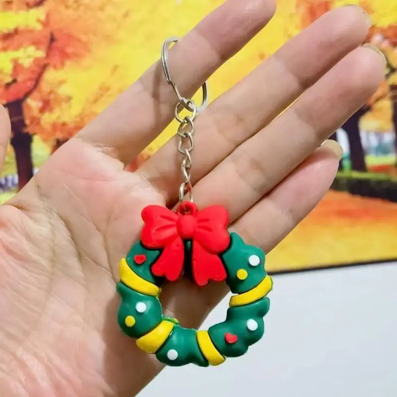 Christmas Silicone Keychain Charms