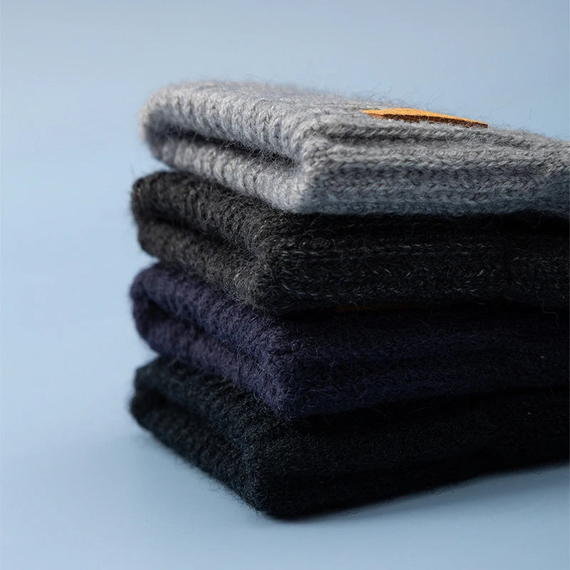Unisex Knit Fingerless Touchscreen Gloves