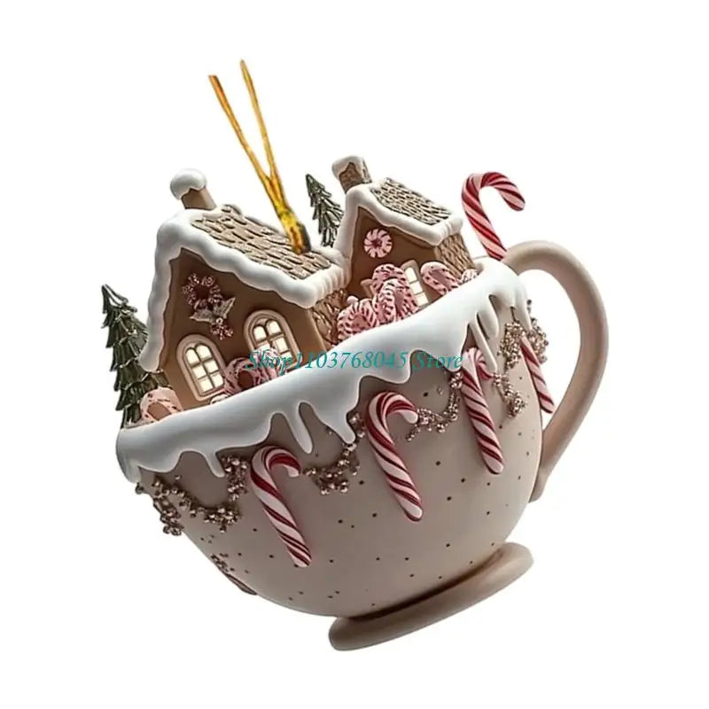 Christmas Village House Ornaments