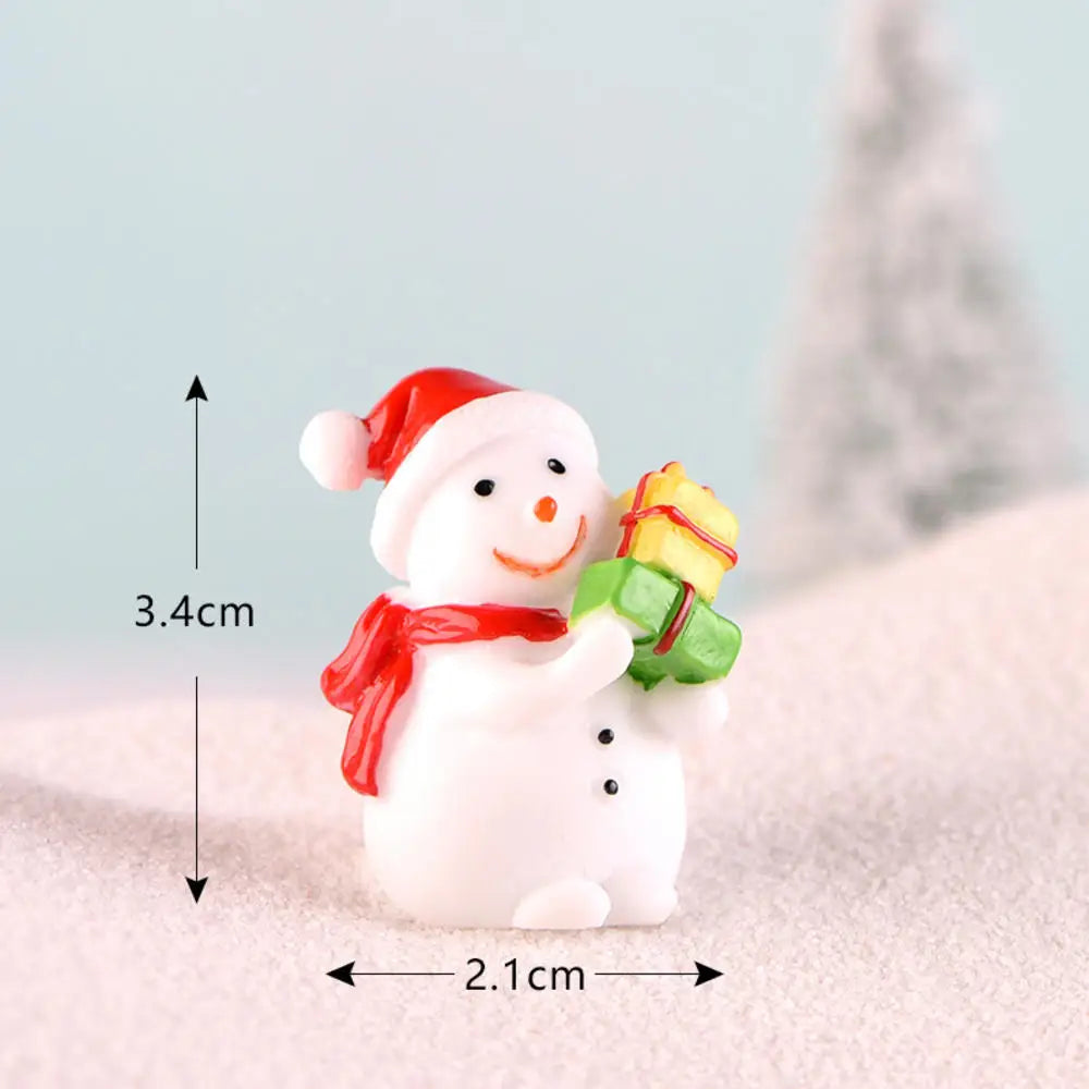 Mini Christmas Figurine Ornaments