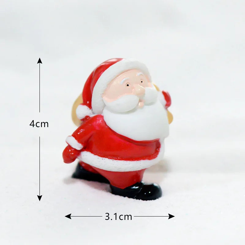 Mini Christmas Figurine Ornaments
