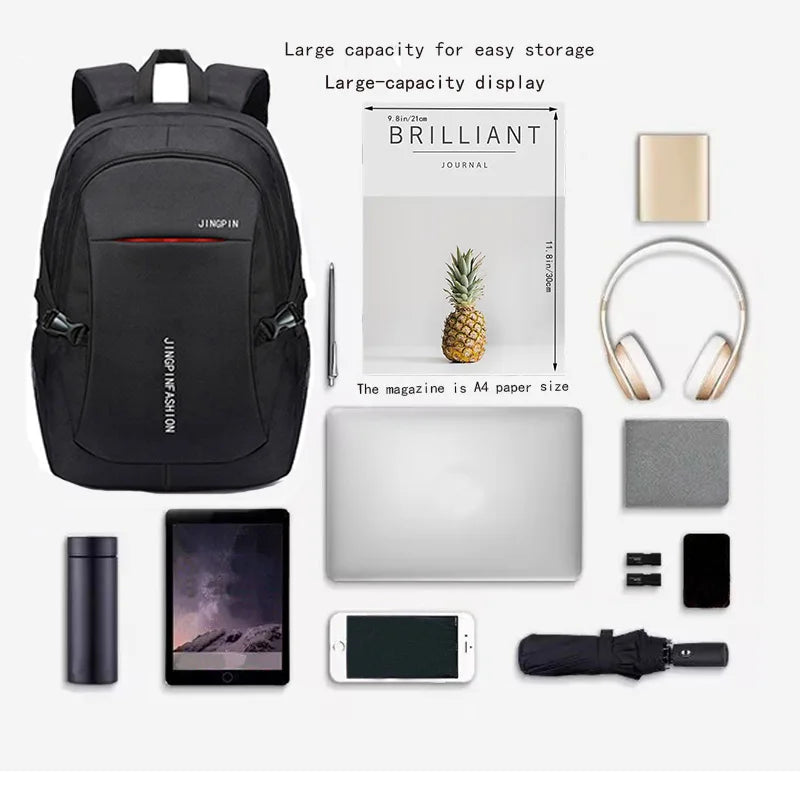 Unisex Canvas Laptop Travel Bag