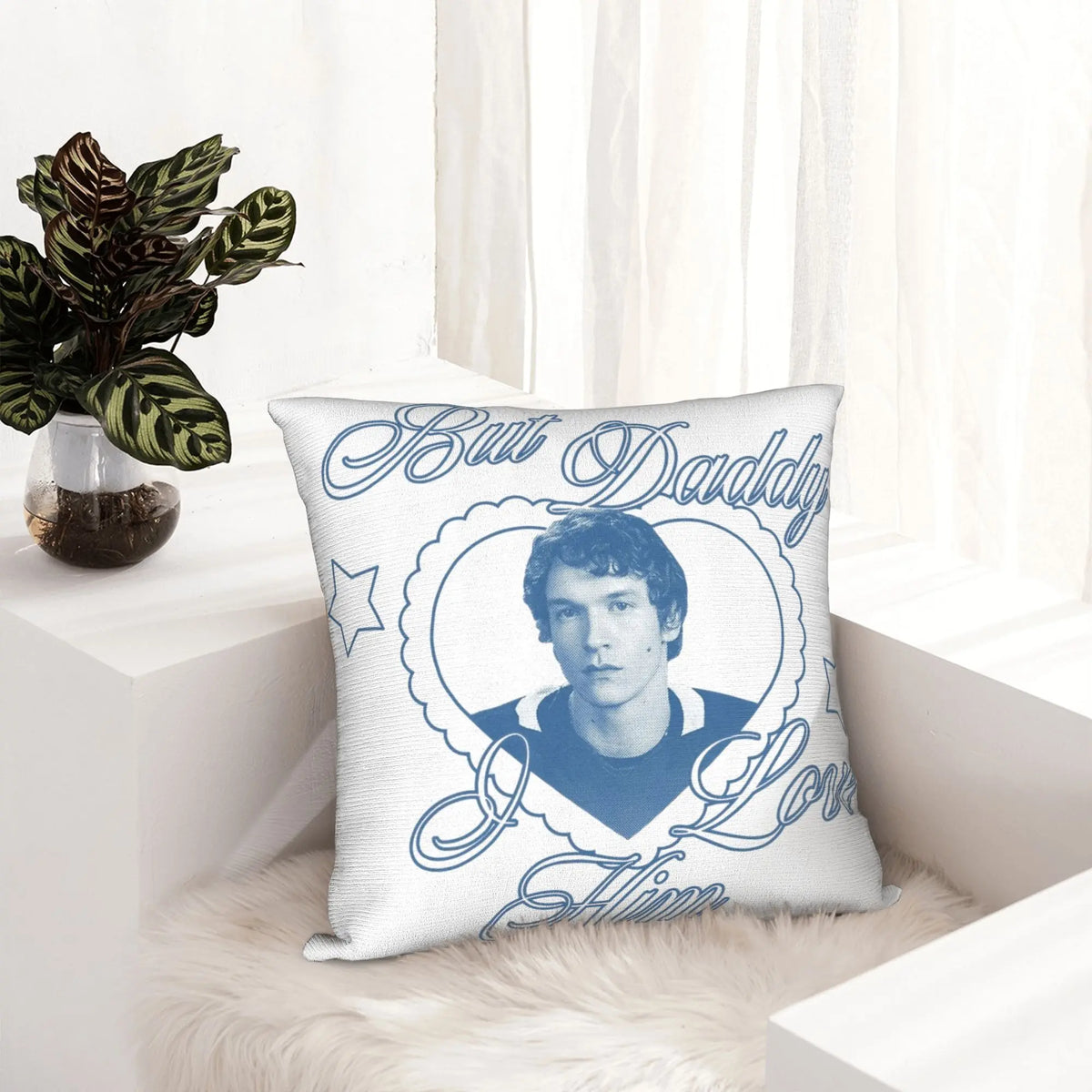 Humorous Rivalry Decorative Pillow Cover