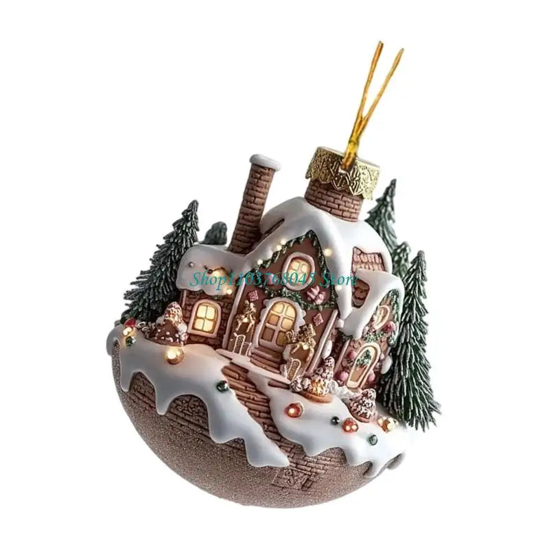 Christmas Village House Ornaments
