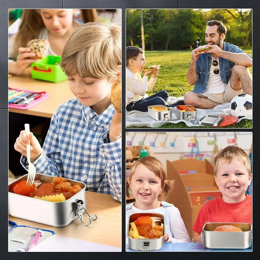 Stainless Steel Leakproof Bento Box
