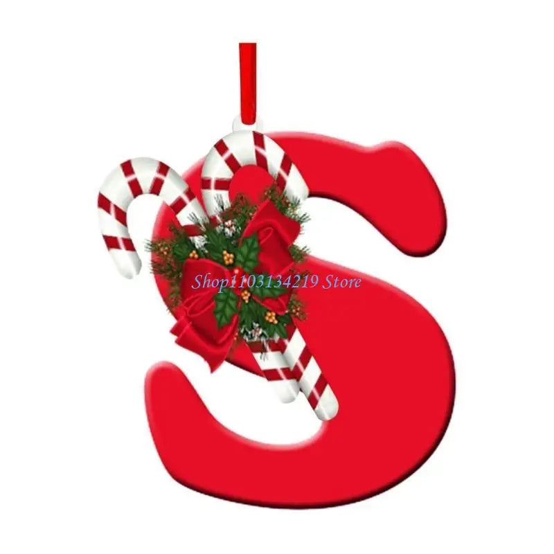 Personalized Initial Christmas Ornaments