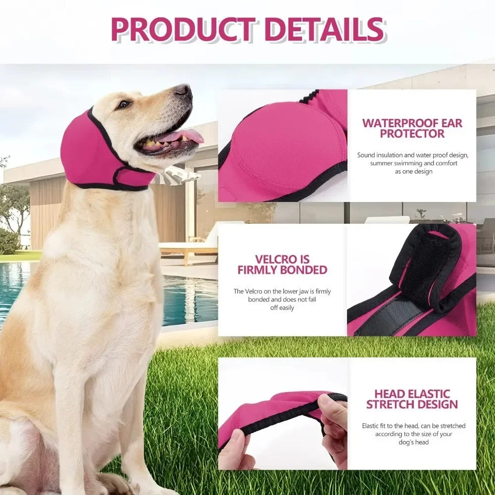 Calming Noise-Reducing Dog Head Cover