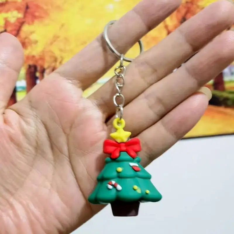 Christmas Silicone Keychain Charms