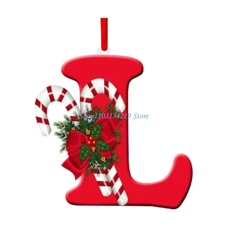 Personalized Initial Christmas Ornaments