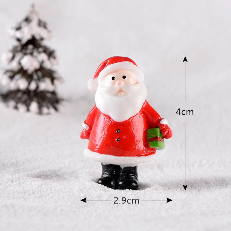 Mini Christmas Figurine Ornaments