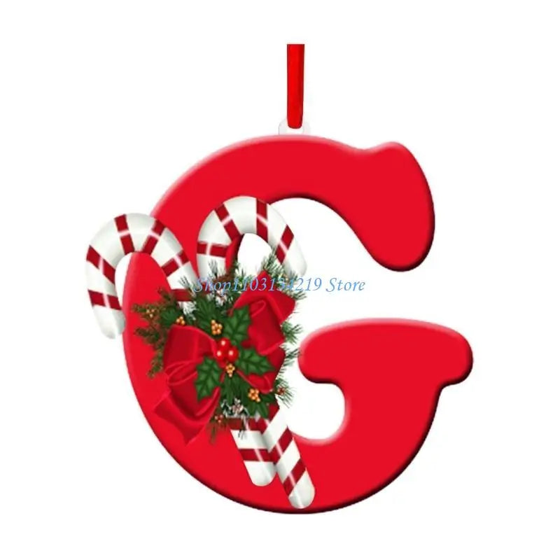 Personalized Initial Christmas Ornaments