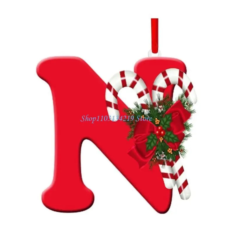 Personalized Initial Christmas Ornaments