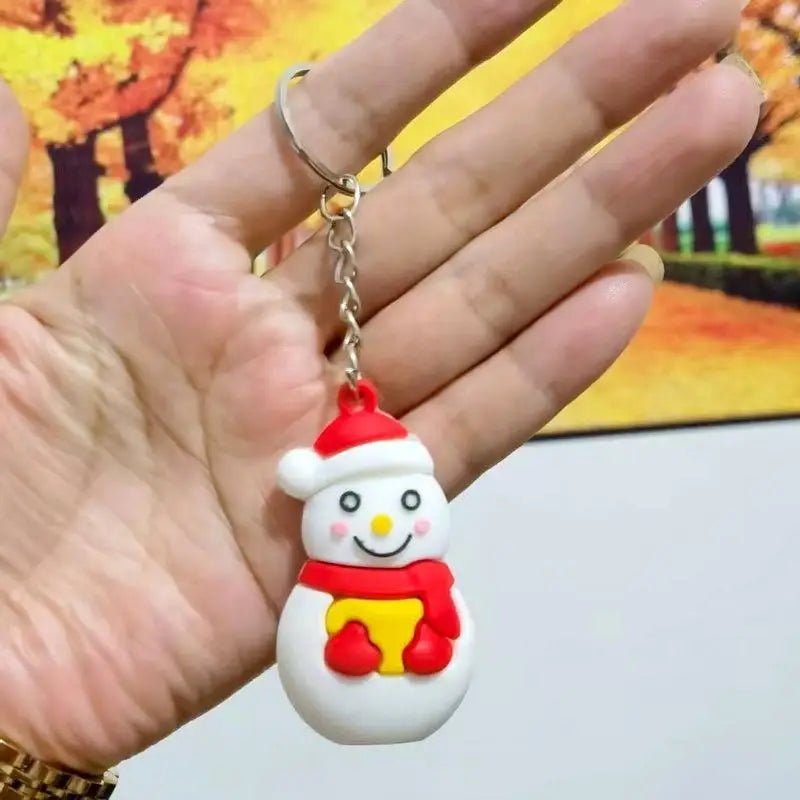 Christmas Silicone Keychain Charms