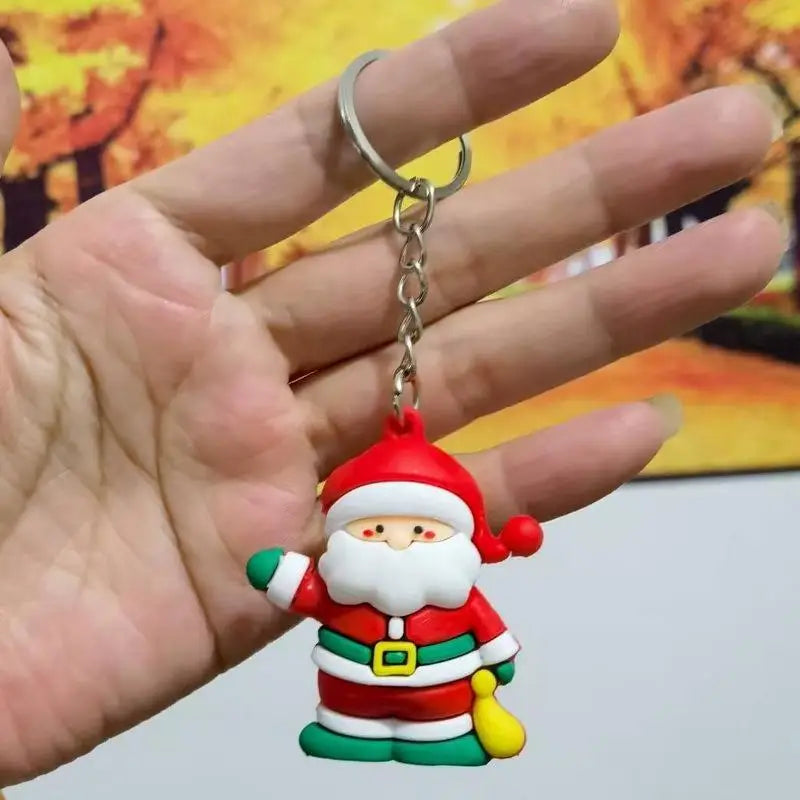 Christmas Silicone Keychain Charms