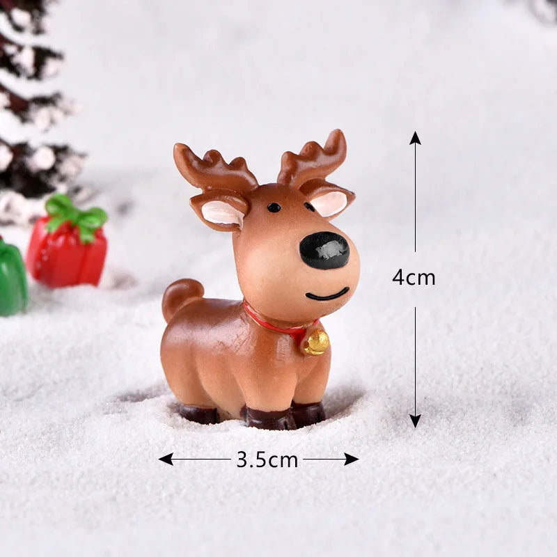 Mini Christmas Figurine Ornaments