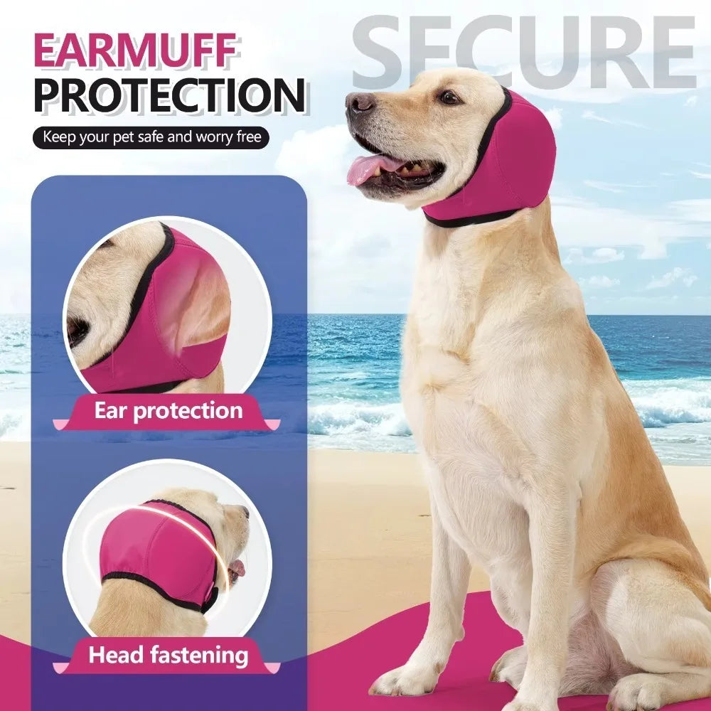 Calming Noise-Reducing Dog Head Cover