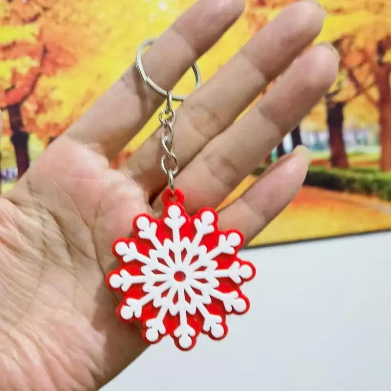 Christmas Silicone Keychain Charms