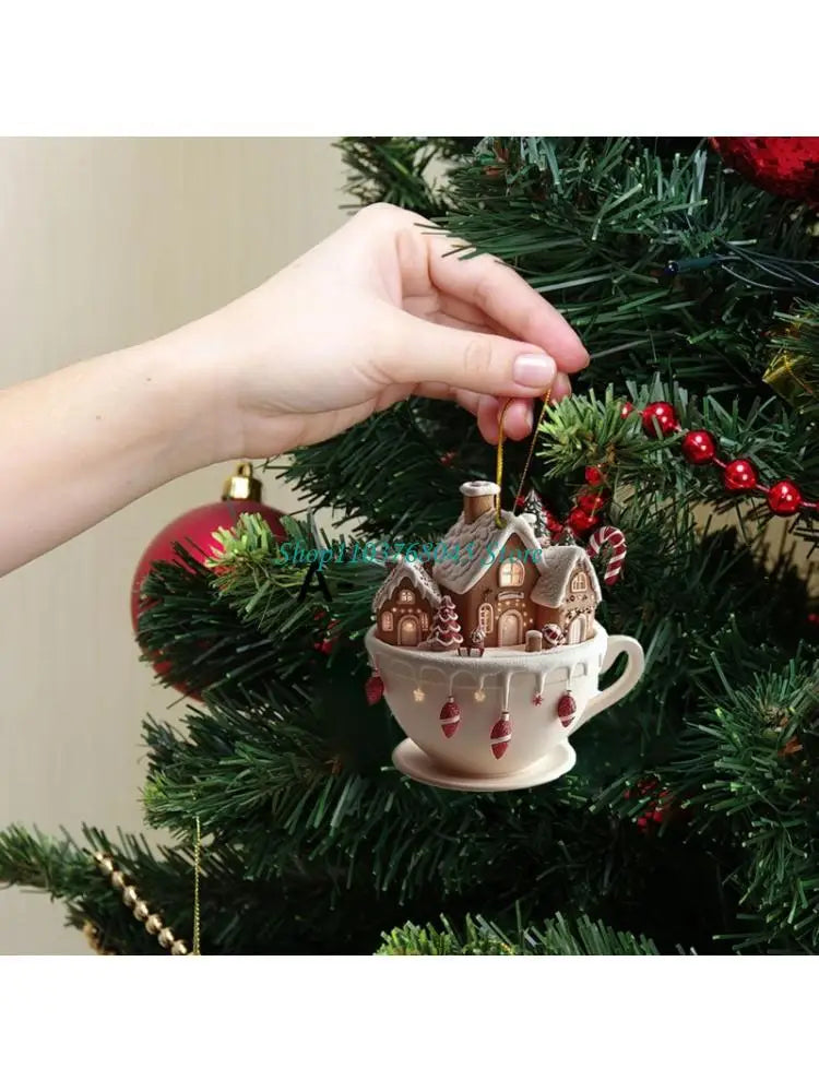 Christmas Village House Ornaments