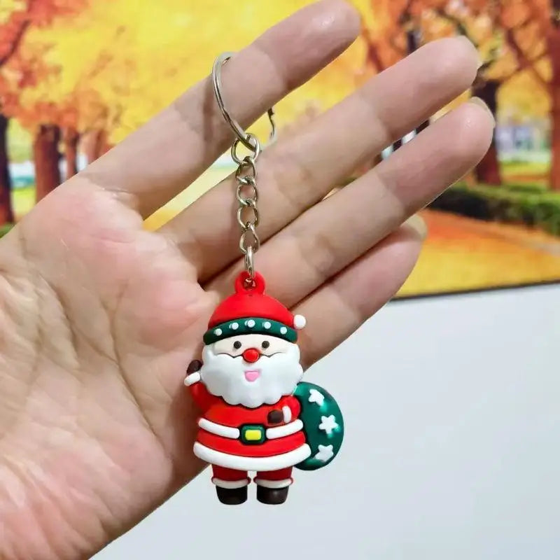 Christmas Silicone Keychain Charms