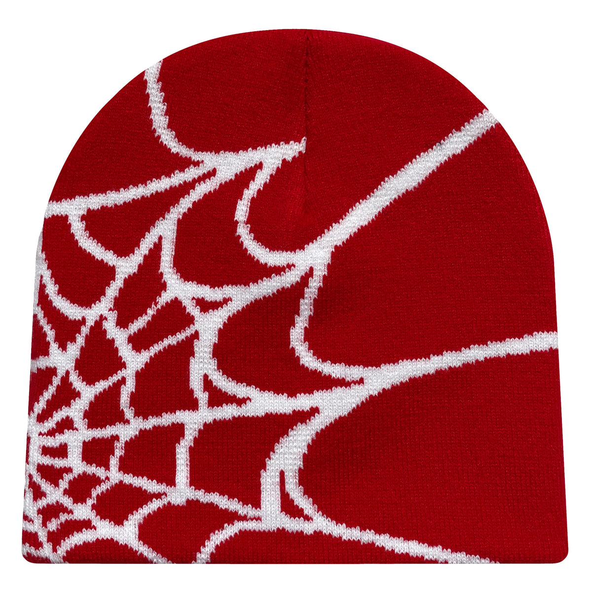 Unisex Spider Web Knit Beanie