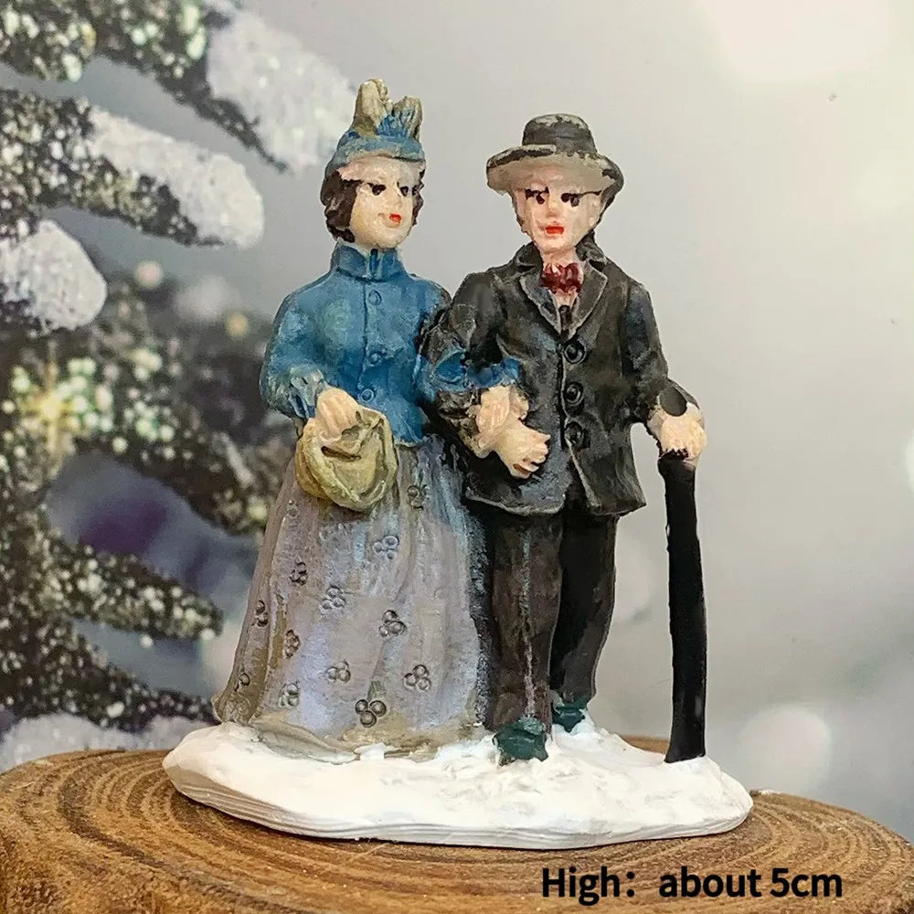 Victorian Christmas Caroler Figurines