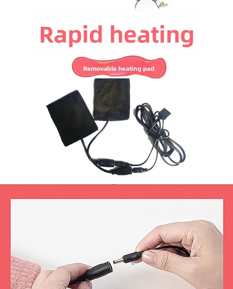 Waterproof USB Heated Winter Gloves