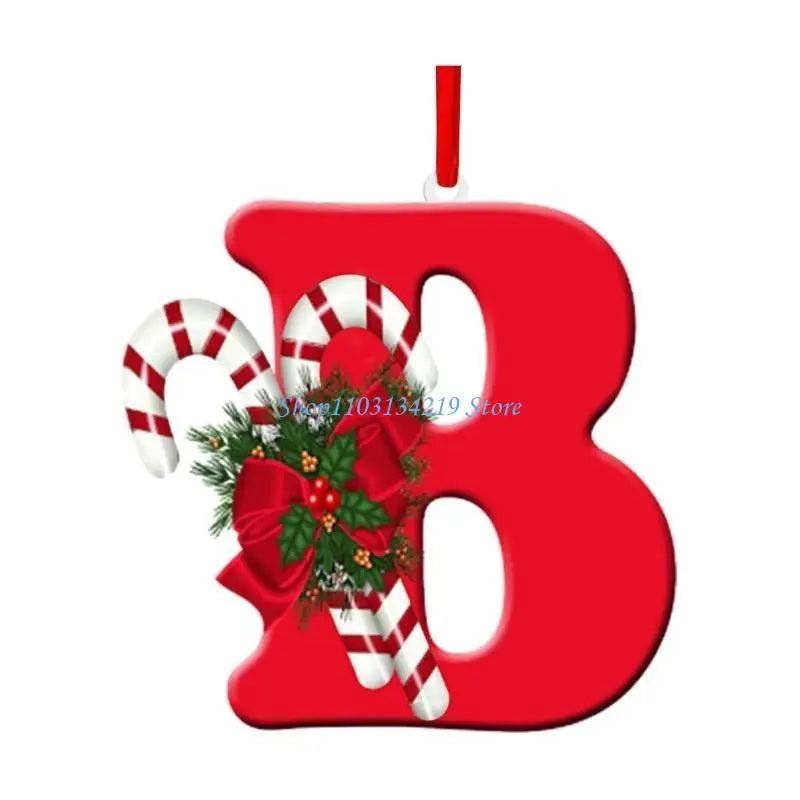 Personalized Initial Christmas Ornaments