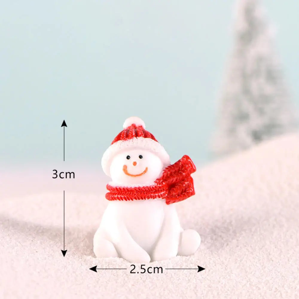 Mini Christmas Figurine Ornaments