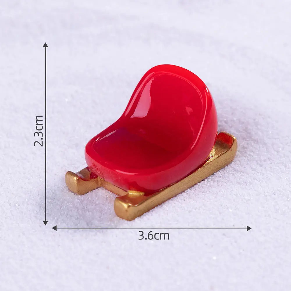 Mini Christmas Figurine Ornaments
