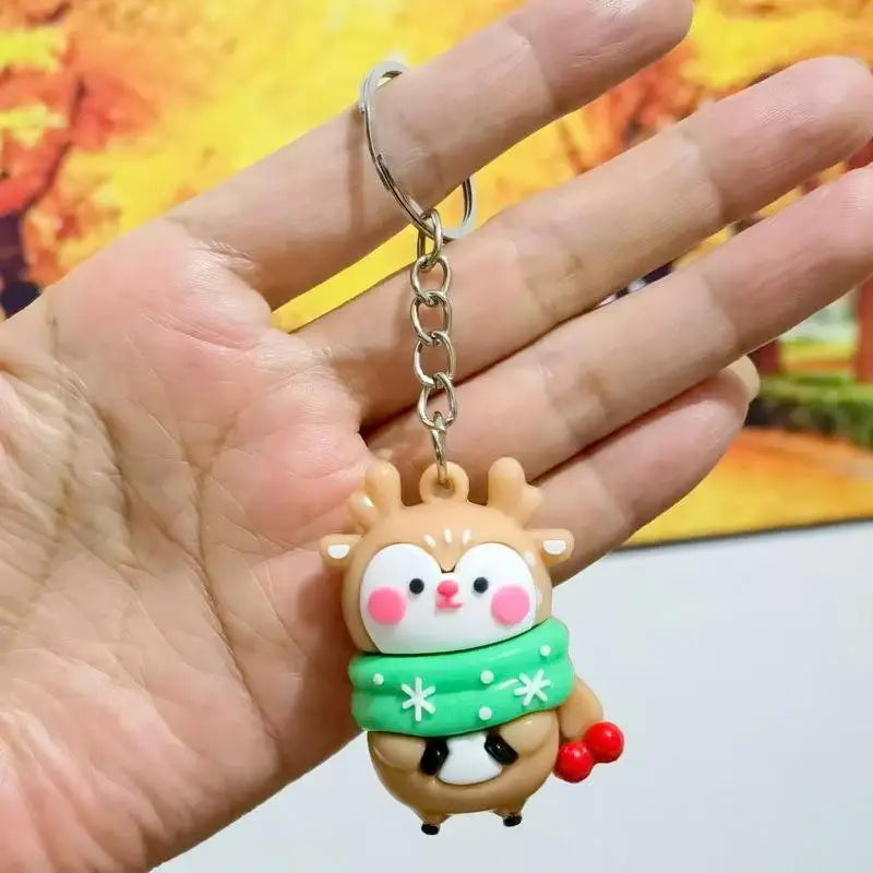Christmas Silicone Keychain Charms