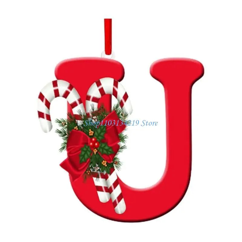 Personalized Initial Christmas Ornaments