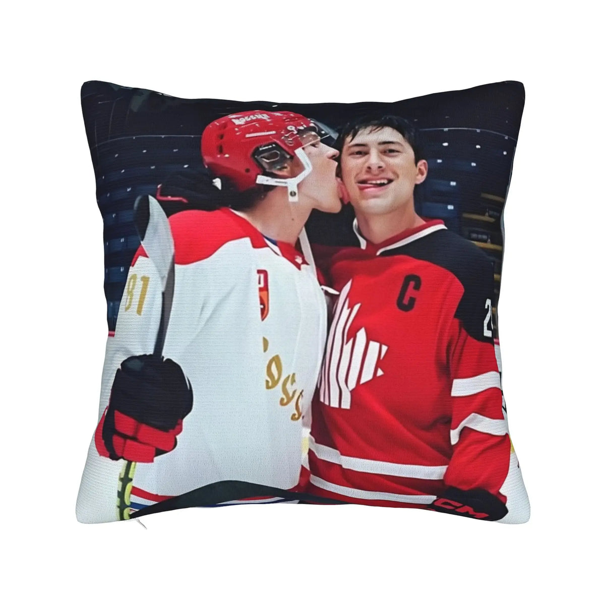 Humorous Rivalry Decorative Pillow Cover