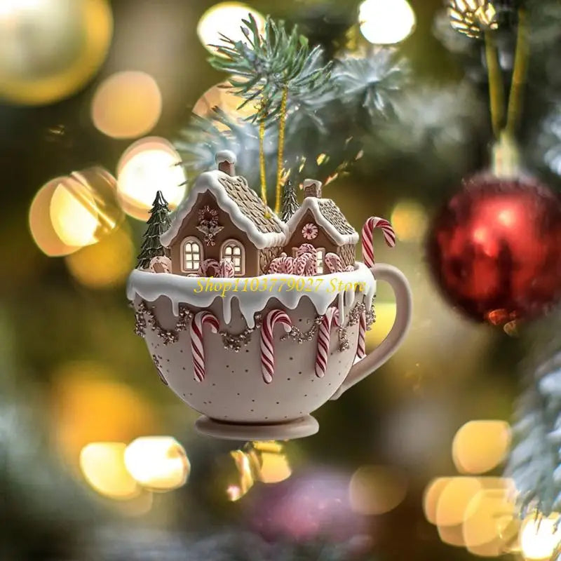 Acrylic Christmas Ornament Set