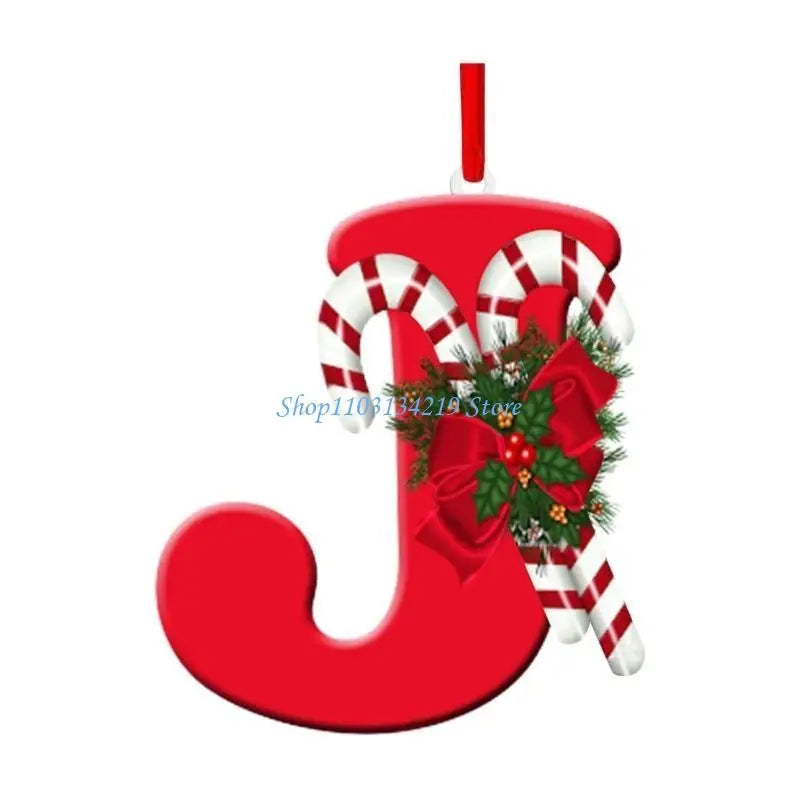 Personalized Initial Christmas Ornaments