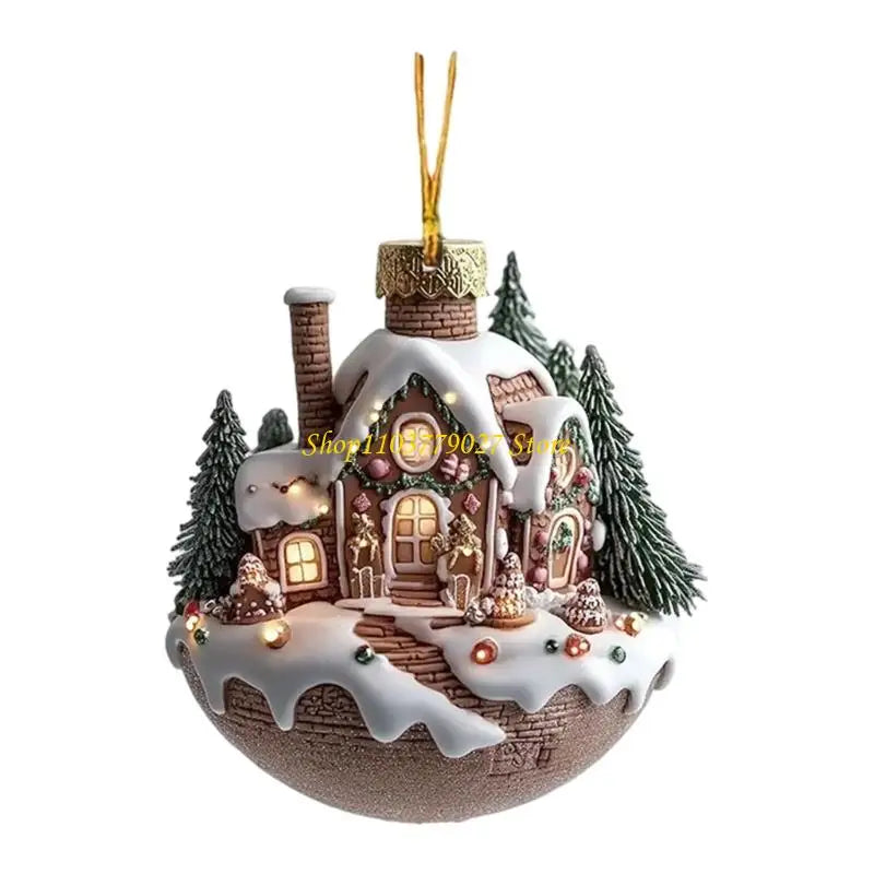 Acrylic Christmas Ornament Set