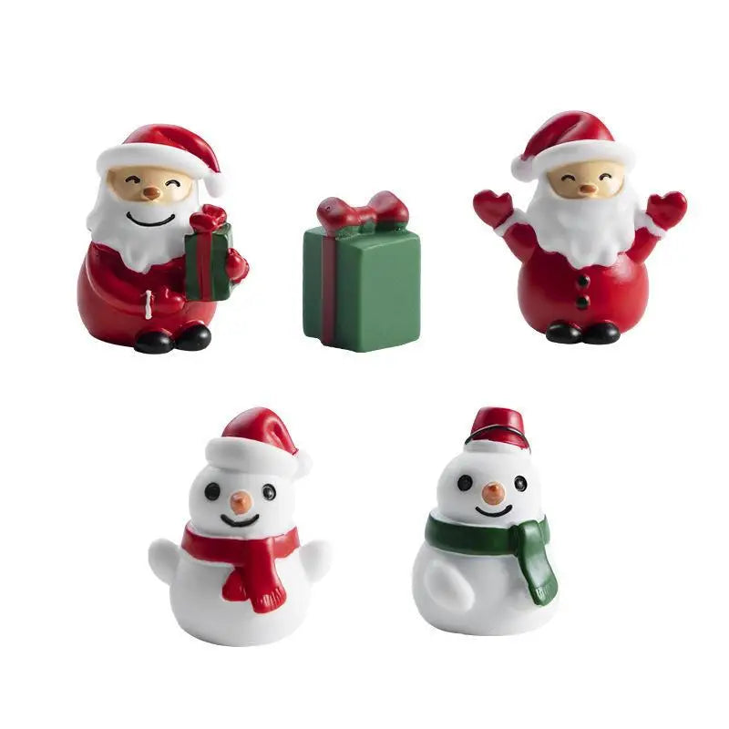 Mini Christmas Village Figurines