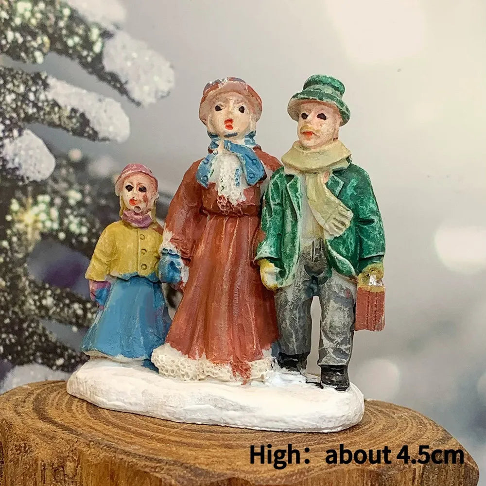 Victorian Christmas Caroler Figurines