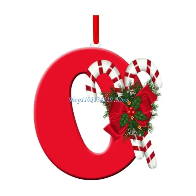 Personalized Initial Christmas Ornaments