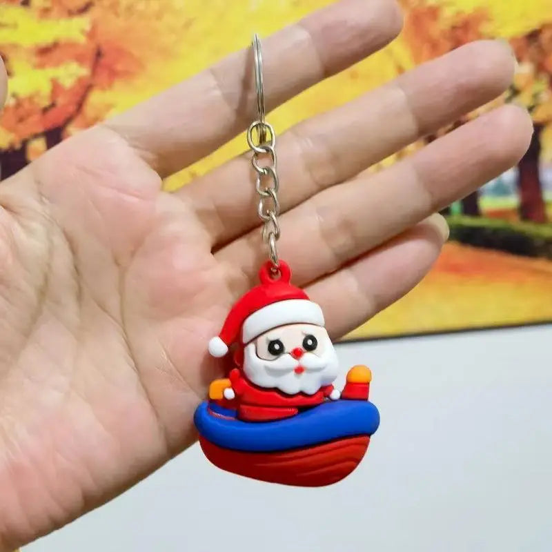 Christmas Silicone Keychain Charms