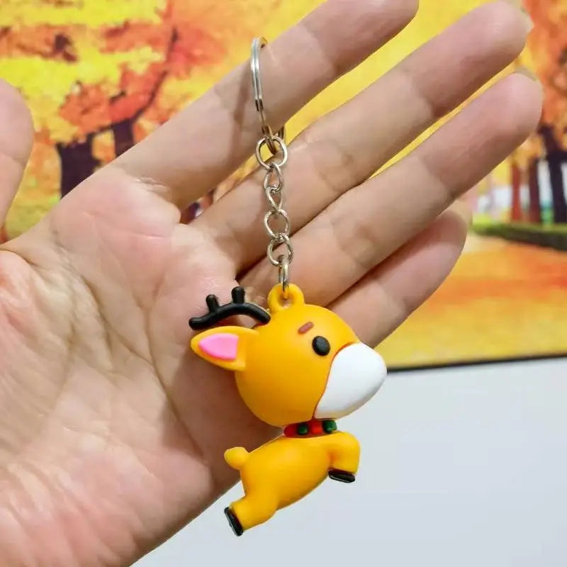 Christmas Silicone Keychain Charms
