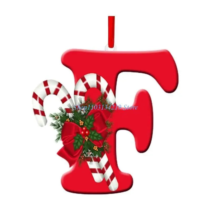 Personalized Initial Christmas Ornaments