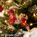 Goat Christmas Tree Ornaments