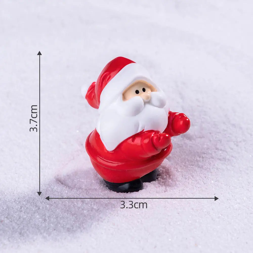 Mini Christmas Figurine Ornaments