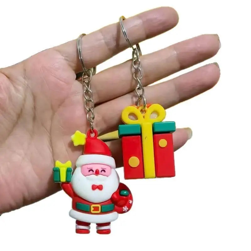 Christmas Silicone Keychain Charms