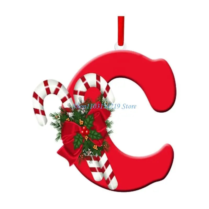Personalized Initial Christmas Ornaments