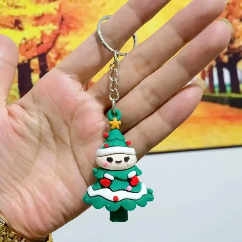 Christmas Silicone Keychain Charms