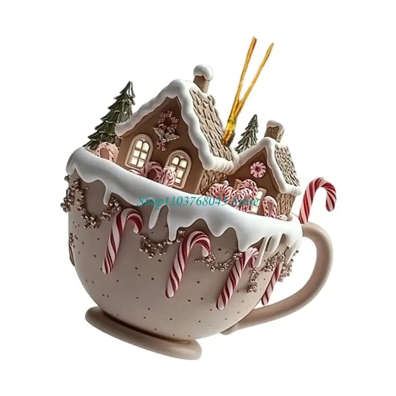 Christmas Village House Ornaments