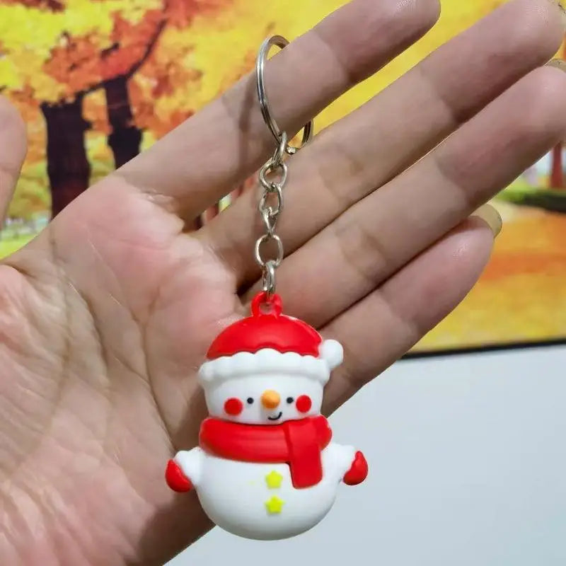 Christmas Silicone Keychain Charms
