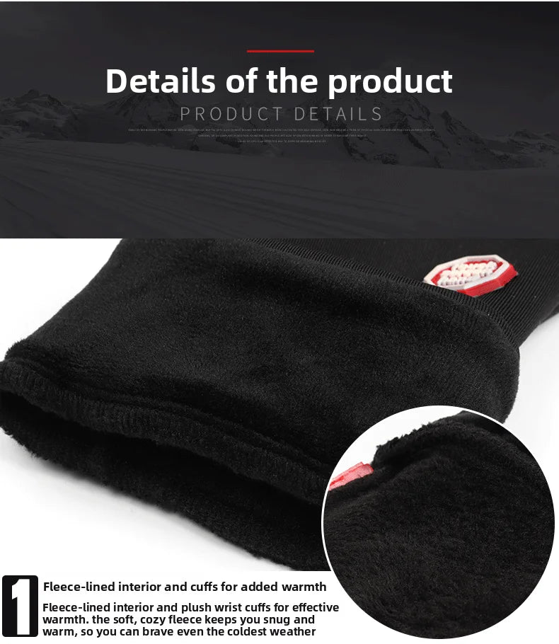 Waterproof USB Heated Winter Gloves