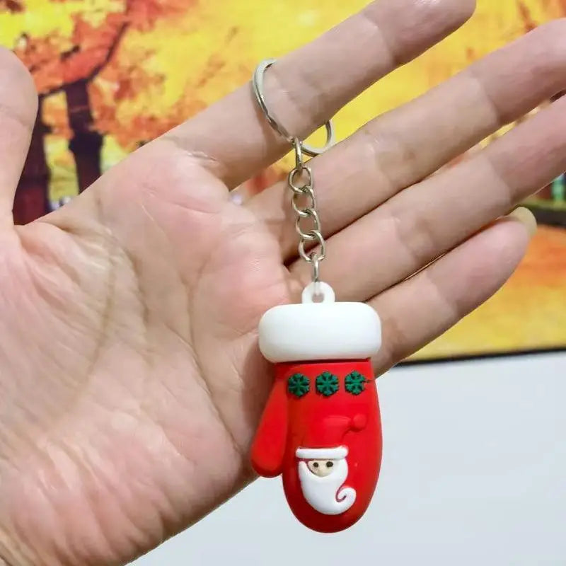 Christmas Silicone Keychain Charms